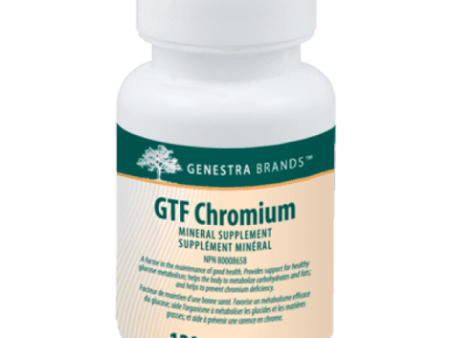 Genestra - gtf chromium mineral supplement - 120 tabs For Discount