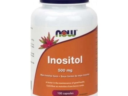 Now - inositol 500mg - 100 vcaps For Discount