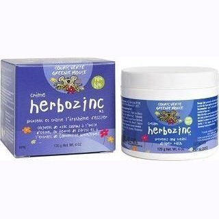 Souris verte 
- herbozinc zinc oxide cream  - 120g For Sale