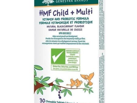 Genestra - hmf child + multi (black currant) - 30 chew tabs Sale