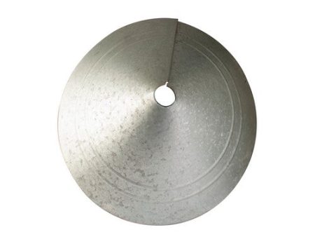 18 Inch Rustic Galvanized Squirrel Baffle Online Hot Sale