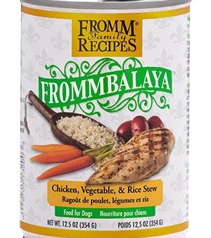 Frommbalaya Chicken, Vegetable, and Rice Canned Stew Dog Food Fashion