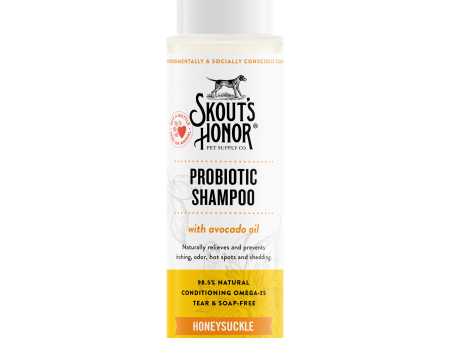 Skout s Honor Probiotic Dog Shampoo Honeysuckle - 16 oz Discount