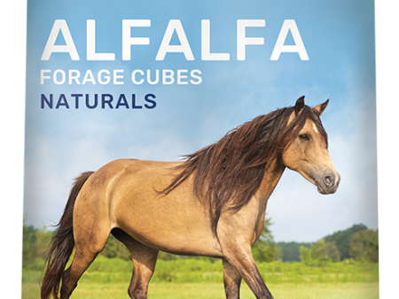 Triple Crown Alfalfa Forage Cubes Naturals Horse Feed on Sale