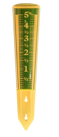 Amber Magnifying Rain Gauge on Sale