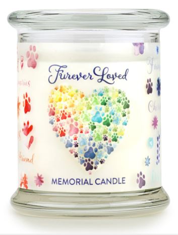 Furever Loved Memorial Candle Cheap