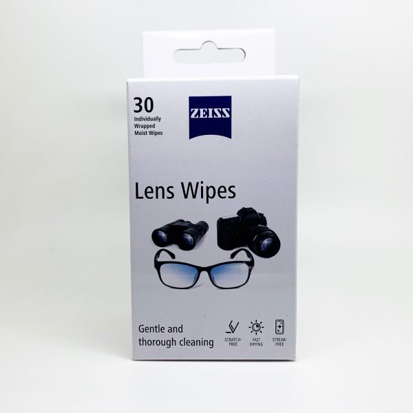 Zeiss Pre-Moisten Lens Wipes 30 Pack Supply