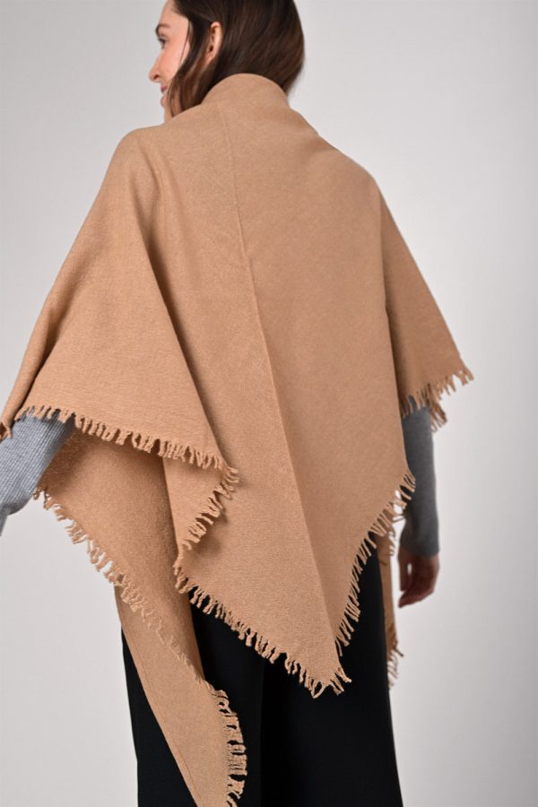 Quelara Wool Stola - camel Supply