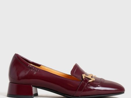 Elona Napl Shoe - burgundy For Discount