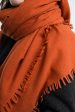 Quital Wool Carre Grande - tangerine Hot on Sale