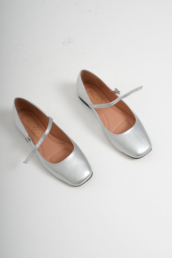 Zulu Lam Shoe - silver Fashion