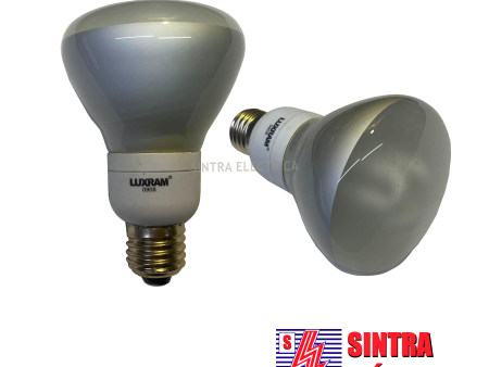 Lâmpada Dulux - R 80 - 15 w   230 v - 4.000 K - E 27   LUXRAM Hot on Sale