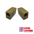 União RJ 45 - 1 Fêmea  1 Fêmea - 8P 8C  FT 3318C Hot on Sale